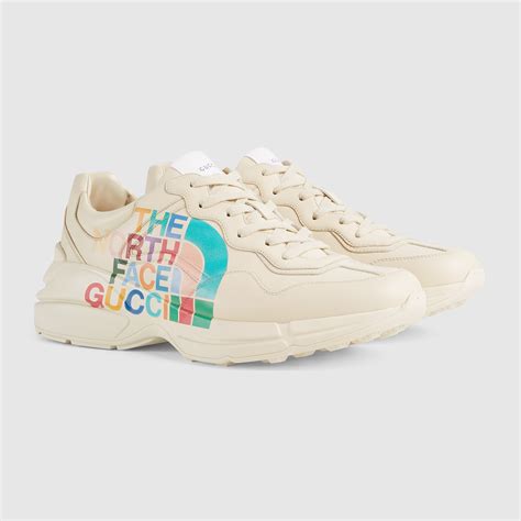 north face gucci sneakers